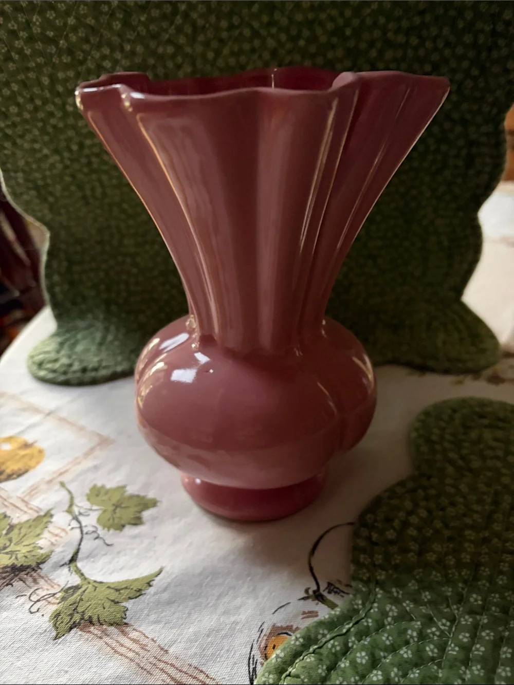 Pink Ceramic Bud Vase